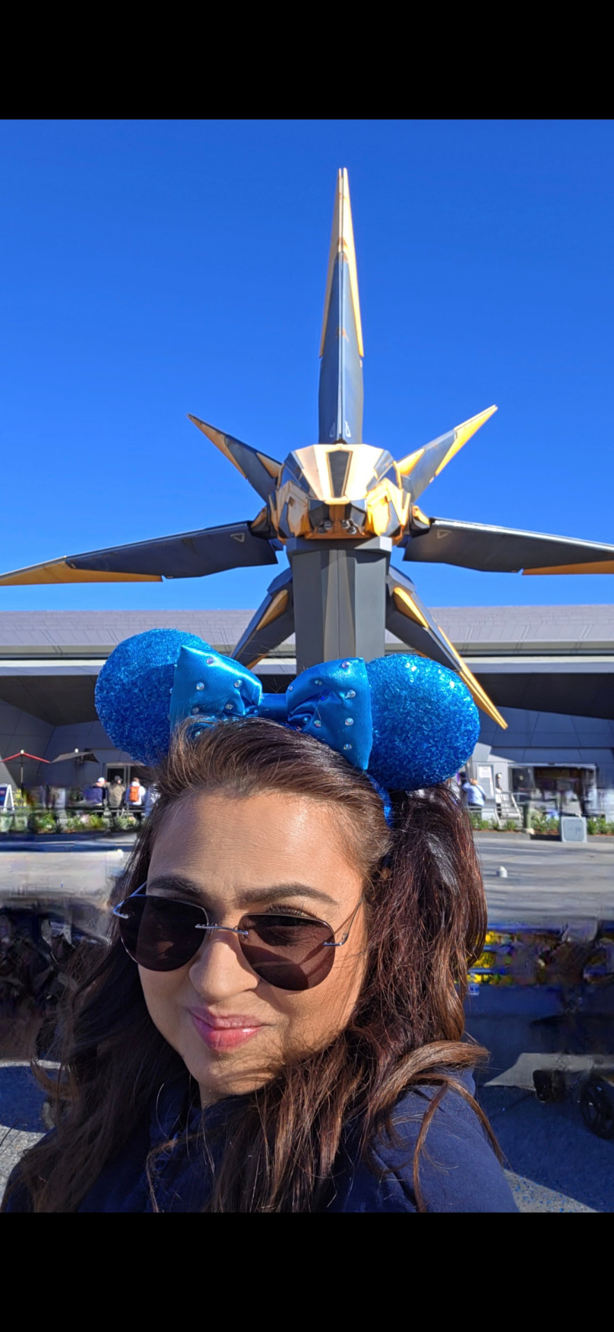 Farya Zubair at Guardians of the Galaxy Cosmic Rewind in EPCOT