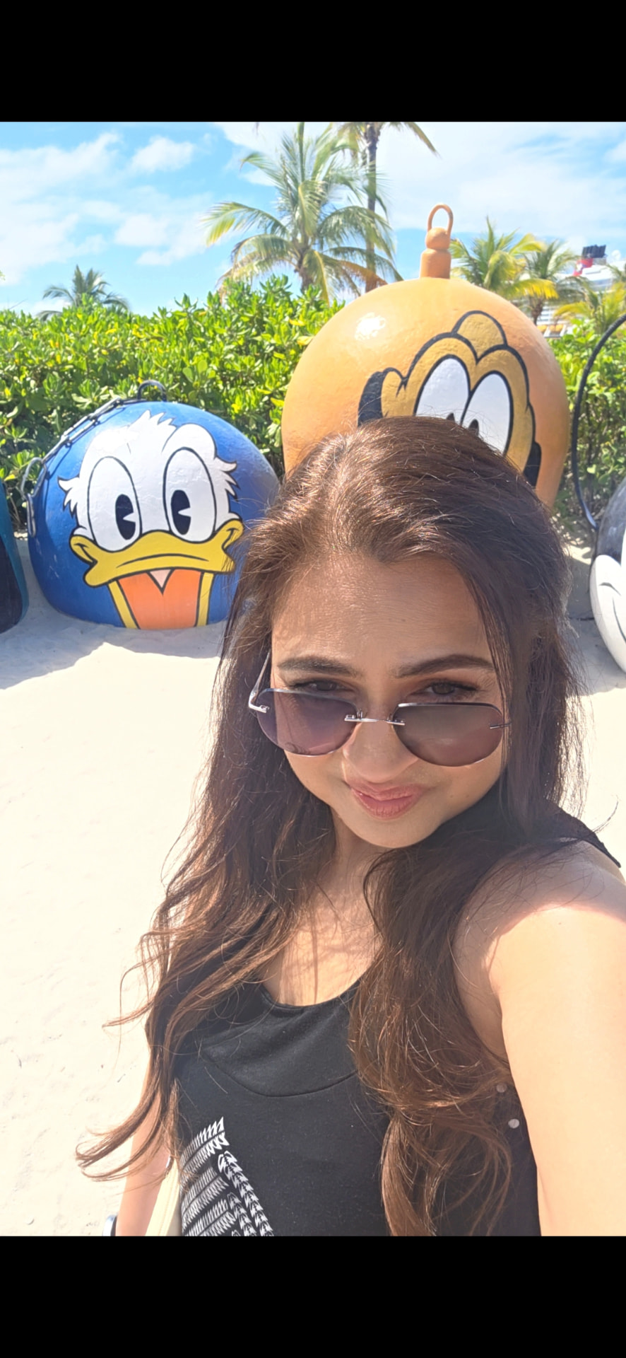 Farya Zubair at Disney Castaway Cay